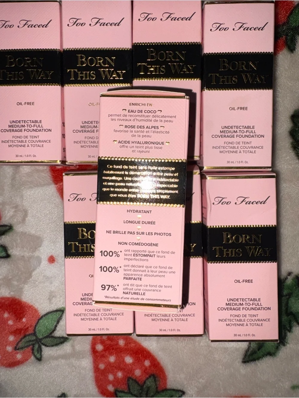 Too Faced Born This Way Oil Free Foundation (Bundle of 8) Brand New - Picture 3 of 6